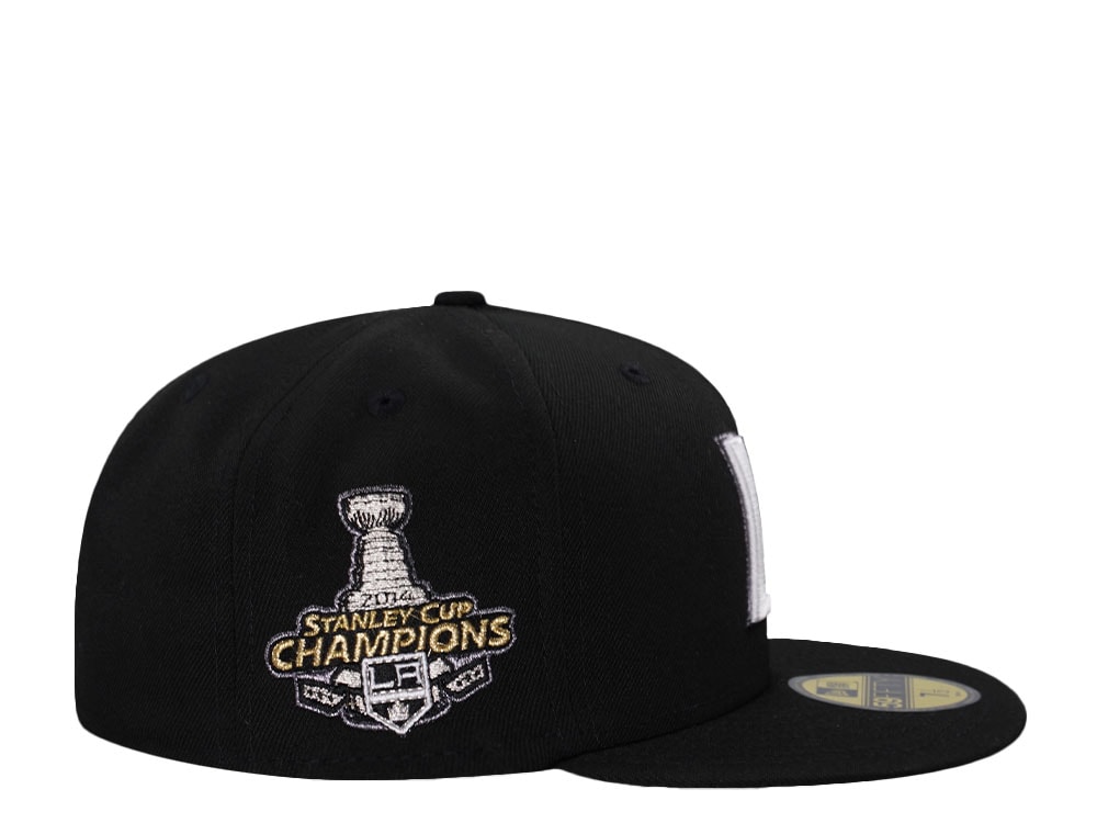 New Era Los Angeles Kings Stanley Cup 2014 Black Prime Edition 59Fifty Fitted Cap