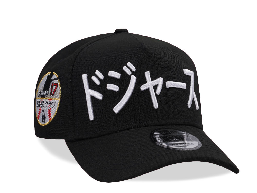 New Era Los Angeles Dodgers Ohtani 50 50 Season Black Prime Edition 9Forty A Frame Snapback Cap