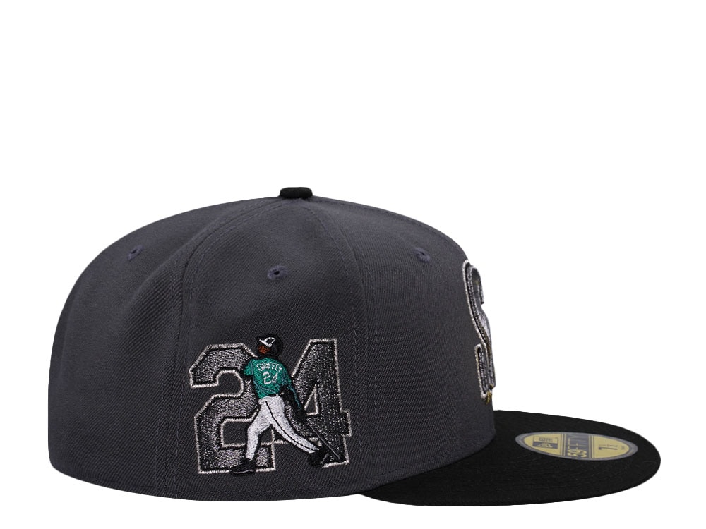 New Era Seattle Mariners Griffey Jr. Graphite Two Tone Edition 59Fifty Fitted Cap