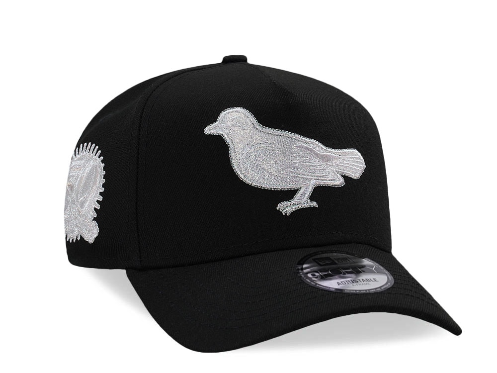 New Era Baltimore Orioles 50th Anniversary Black Metallic Edition 9Forty A Frame Snapback Cap