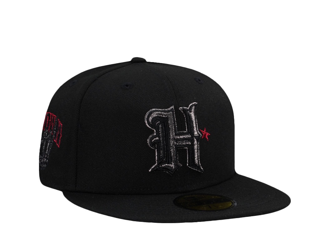 New Era Houston Texans H Town Black Prime Edition 59Fifty Fitted Cap