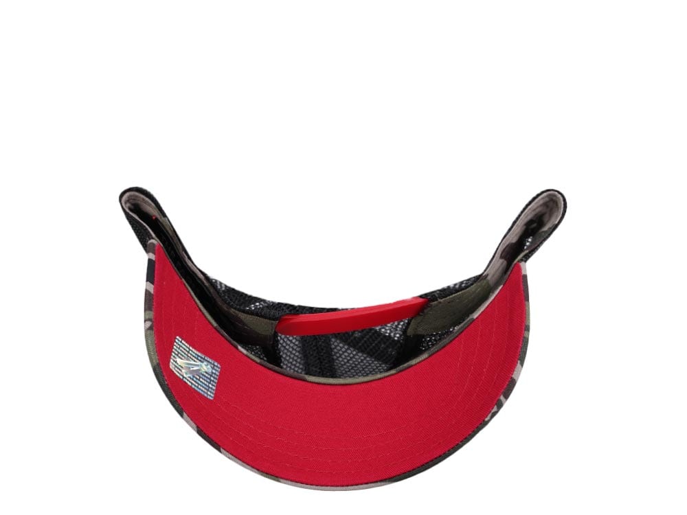 Goorin Bros The Rooster Cock Camouflage Trucker Snapback Cap