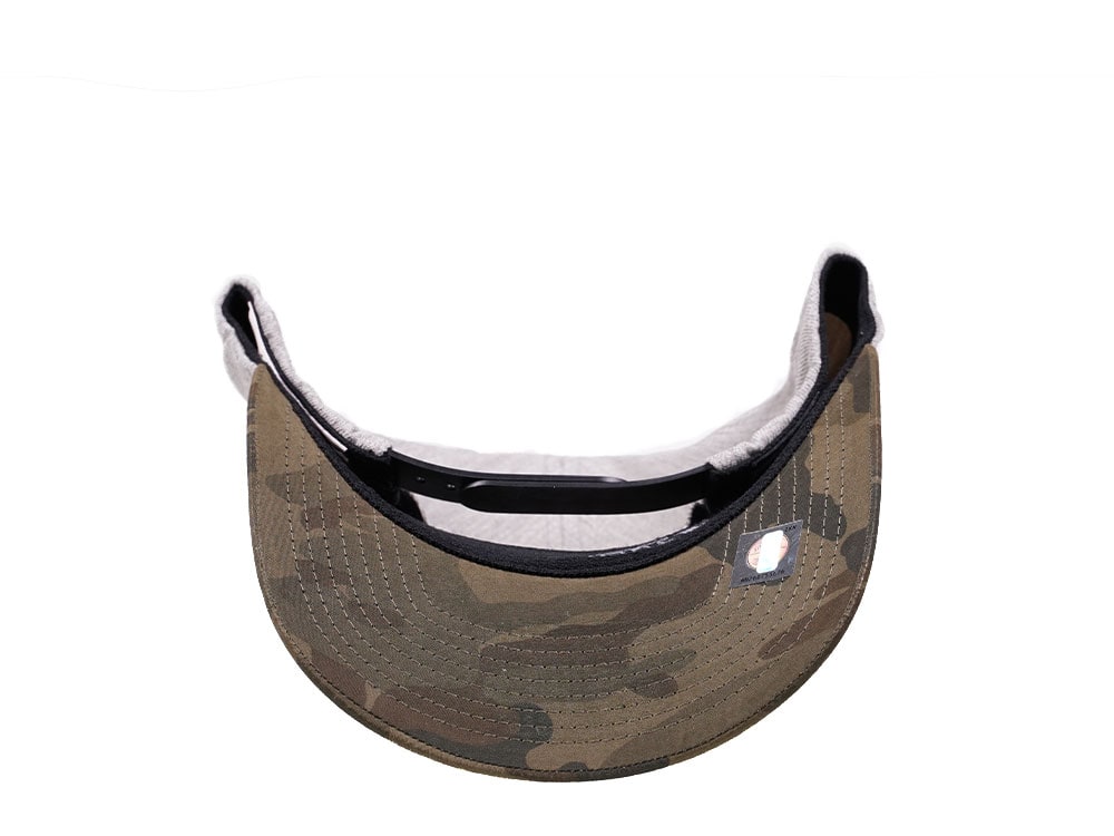 Mitchell & Ness Los Angeles Clippers Heather and Camo 110 Flex Snapback Cap