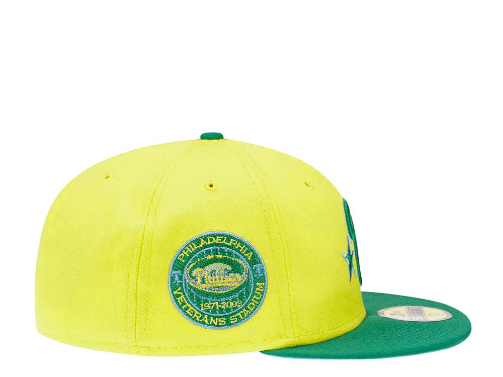 New Era Philadelphia Phillies Veterans Stadium Golden Goal Edition 59Fifty Fitted Cap