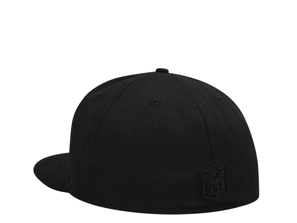 New Era Buffalo Bills All Black Edition 59Fifty Fitted Cap