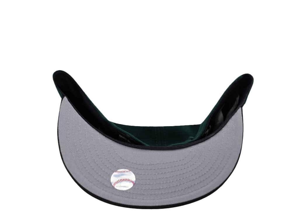New Era Houston Astros 35th Anniversary Dark Green Chainstitch Two Tone Edition 59Fifty Fitted Cap