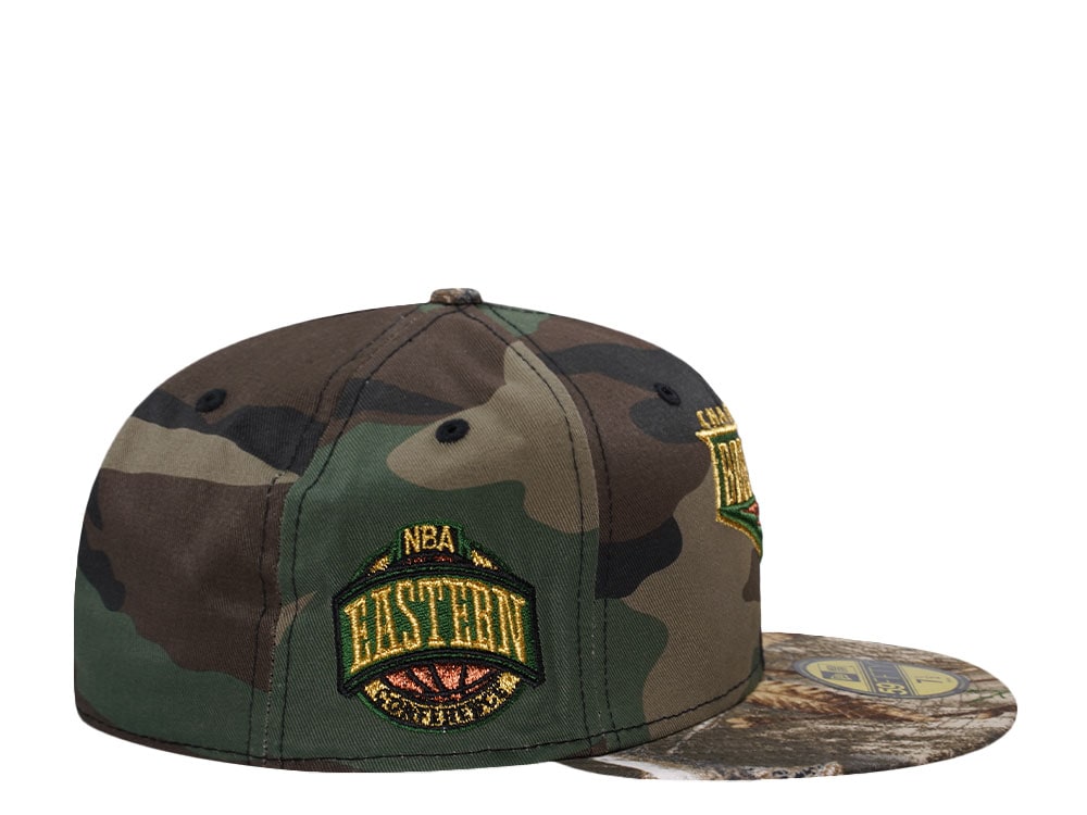 New Era Charlotte Bobcats Camo Two Tone Edition 59Fifty Fitted Cap