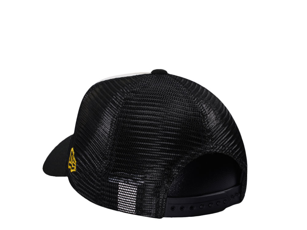 New Era Los Angeles Lakers Chrome Edition 9Forty A Frame Trucker Snapback Cap