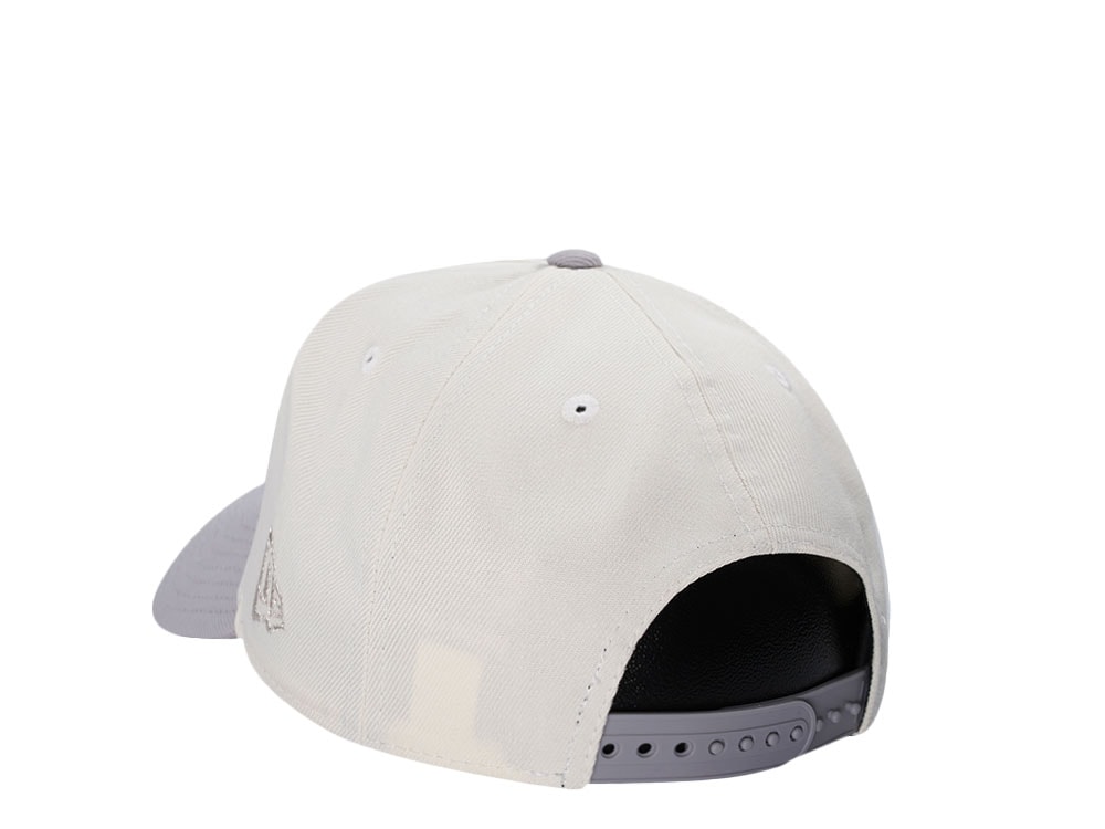New Era Oakland Athletics World Series 1989 Metallic Chrome Two Tone 9Forty A Frame Snapback Cap