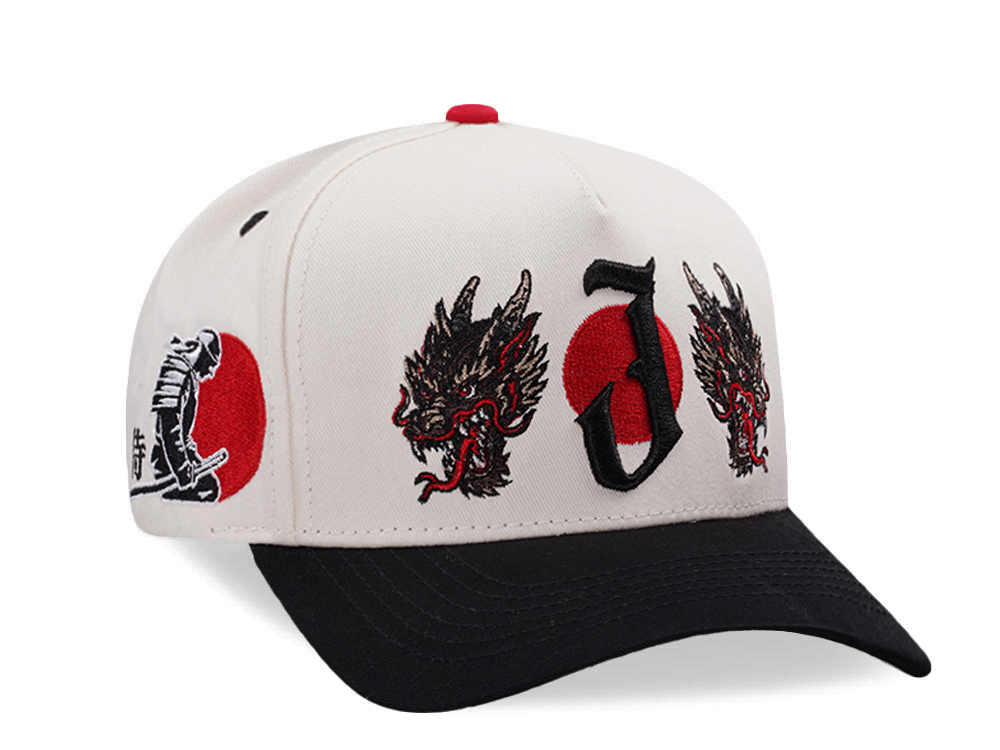 Parallel Union Japan Dragon Samurai Chrome Two Tone Edition Snapback Cap