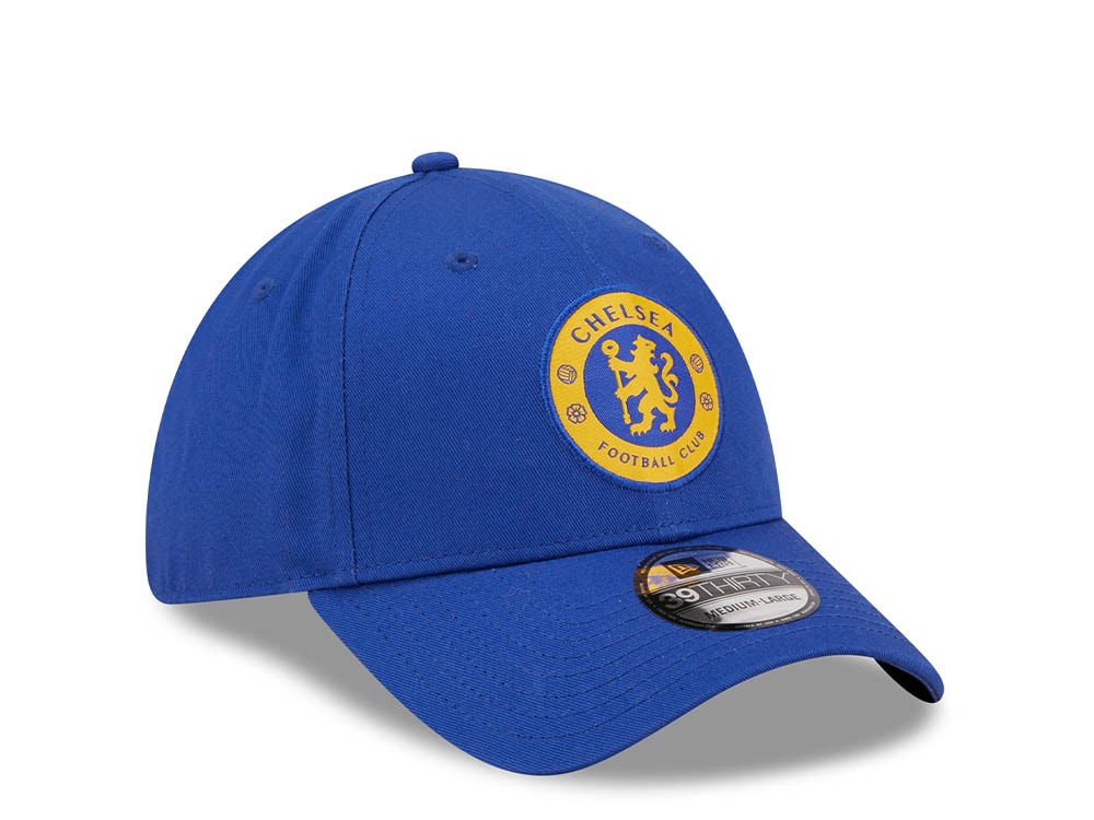 New Era FC Chelsea Pop Crest Blue Edition 39Thirty Stretch Cap