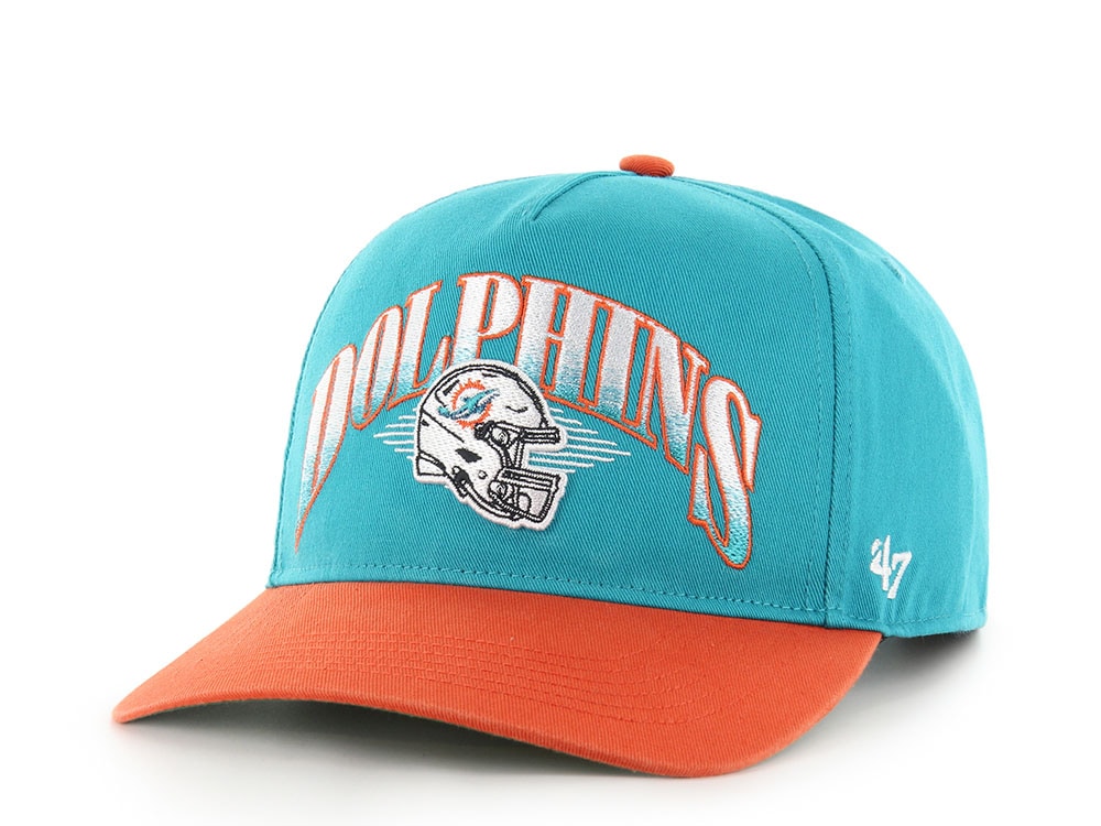 47Brand Miami Dolphins Retro Edition Hitch Snapback Cap