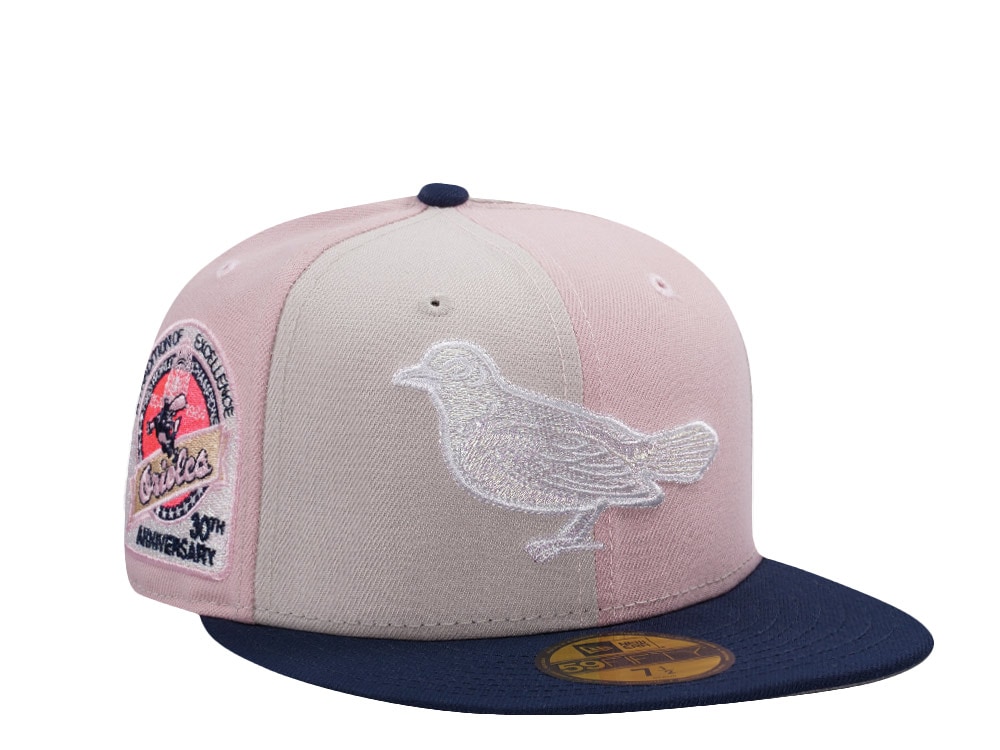 New Era Baltimore Orioles 30th Anniversary Pinwheel Edition 59Fifty Fitted Cap