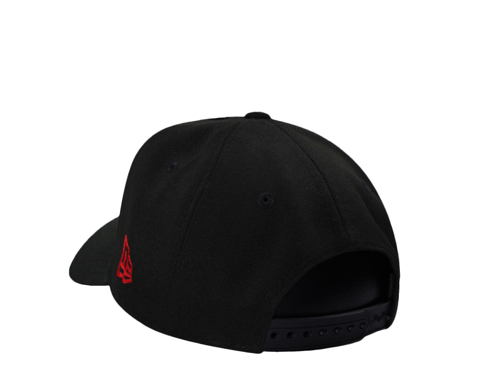 New Era New York Rangers 85th Anniversary Black Prime Edition 9Forty A Frame Snapback Cap