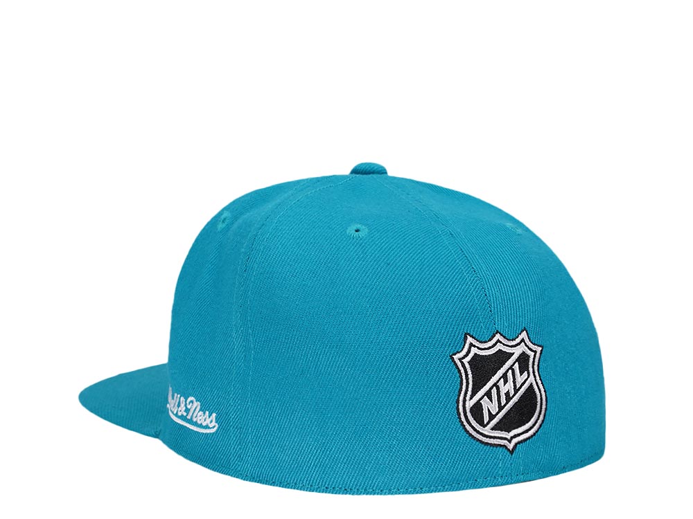 Mitchell & Ness San Jose Sharks 20 Years Edition Dynasty Fitted Cap