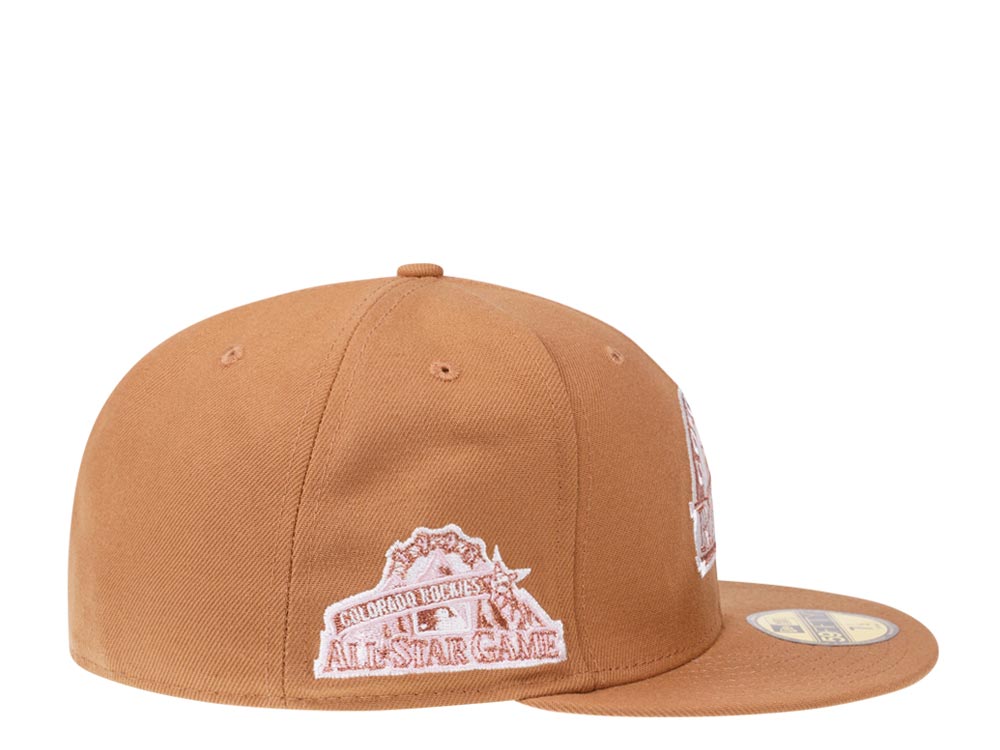 New Era Colorado Rockies All Star Game 1998 Sweet Gingerbread Edition 59Fifty Fitted Cap