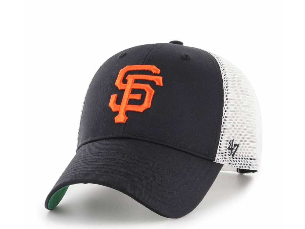 47Brand San Francisco Giants Classic Black Trucker Snapback Cap