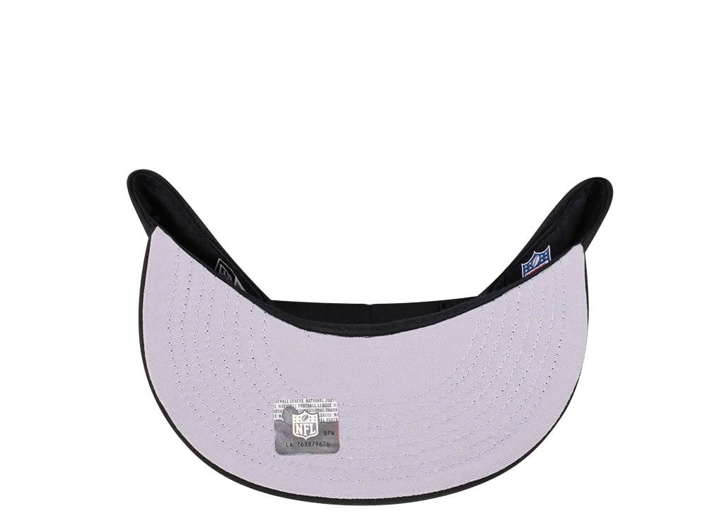 New Era Minnesota Vikings Black Prime Edition 9Fifty Snapback Cap