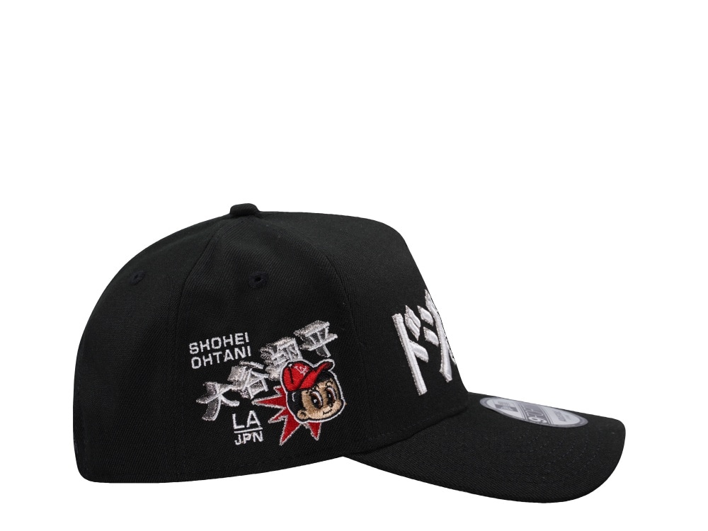 New Era Los Angeles Dodgers Kanji Ohtani Black Prime Edition 9Forty A Frame Snapback Cap