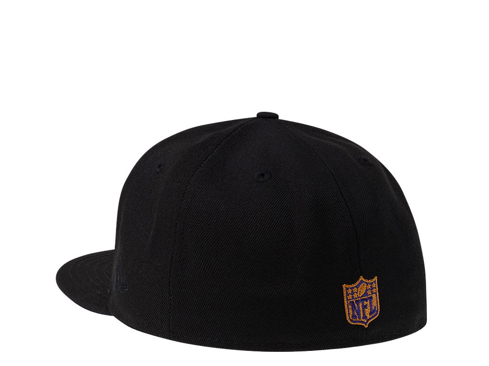 New Era Baltimore Ravens Black and Purple Edition 59Fifty Fitted Cap