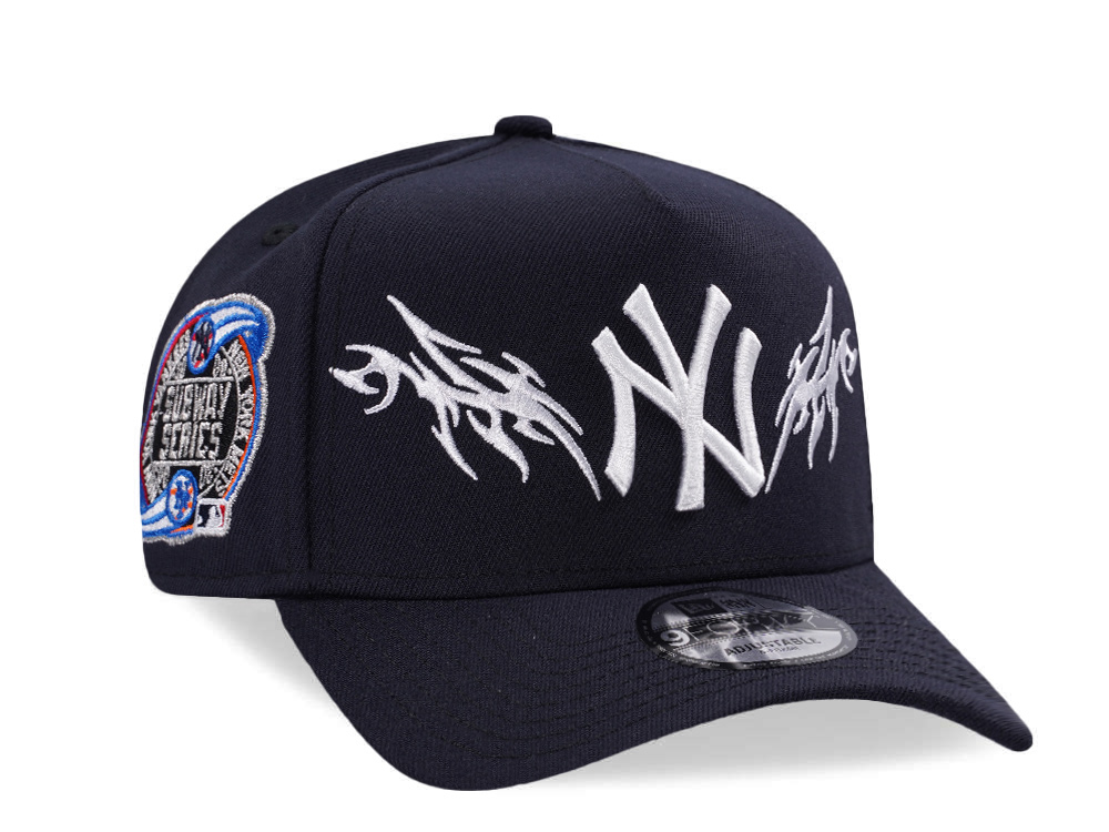New Era New York Yankees Subway Series Tribal Navy Prime Edition 9Forty A Frame Snapback Cap