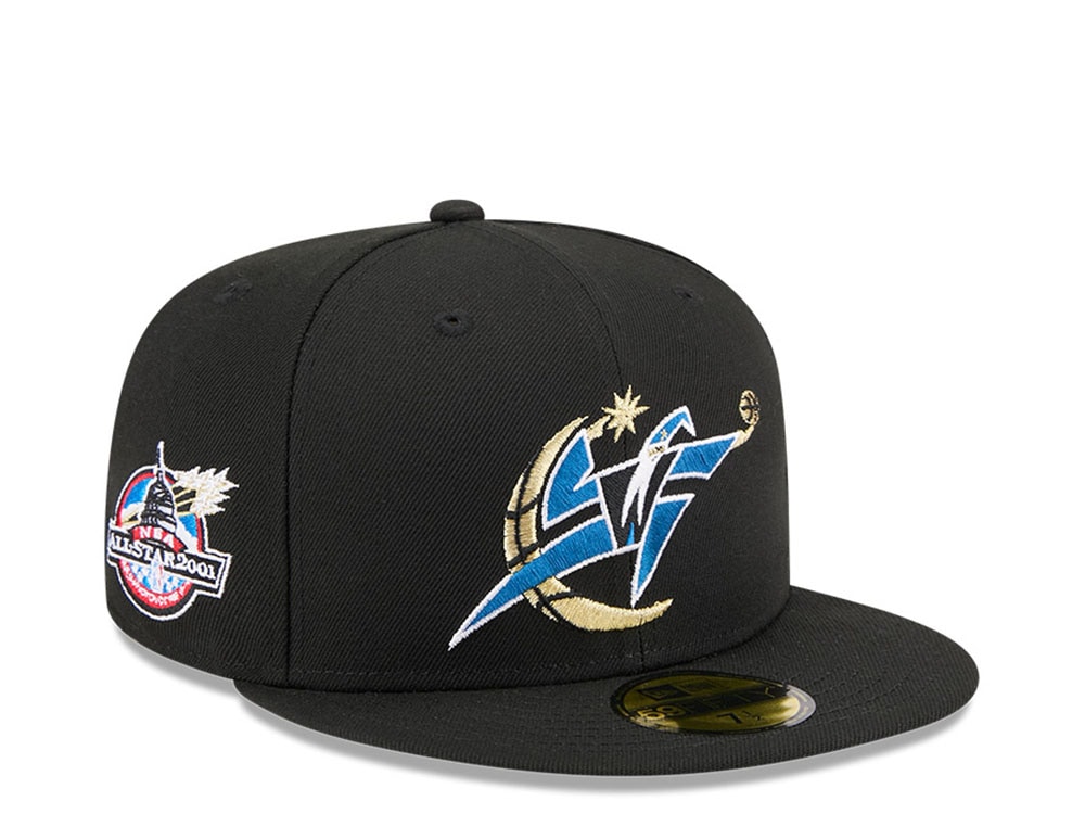 New Era Washington Wizards HWC All Star Game 2001 Black 59Fifty Fitted Cap