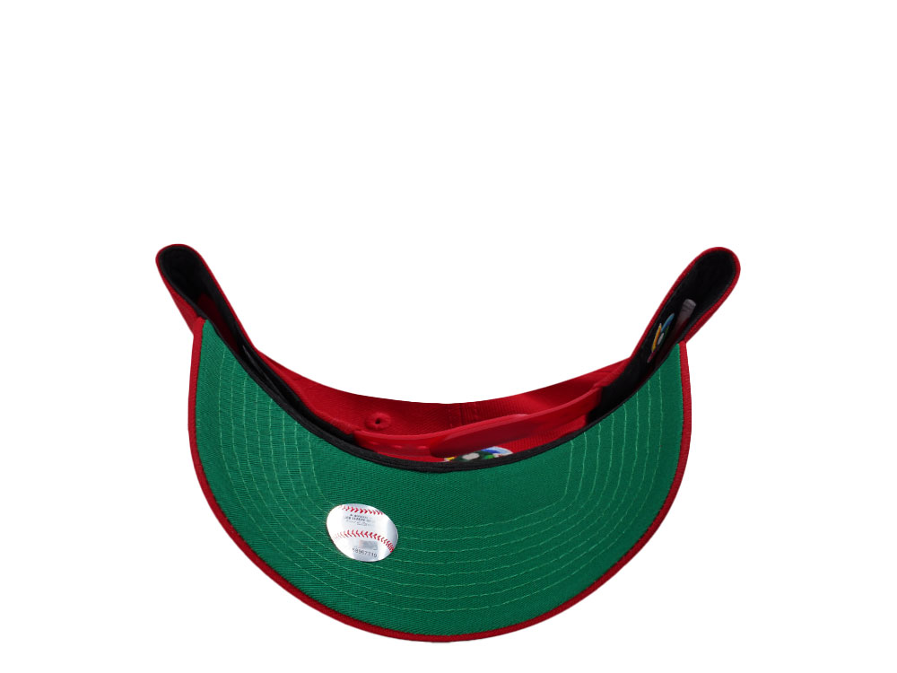 New Era Mexico World Baseball Classic Mexico Scarlet Edition 9Forty A Frame Snapback Cap