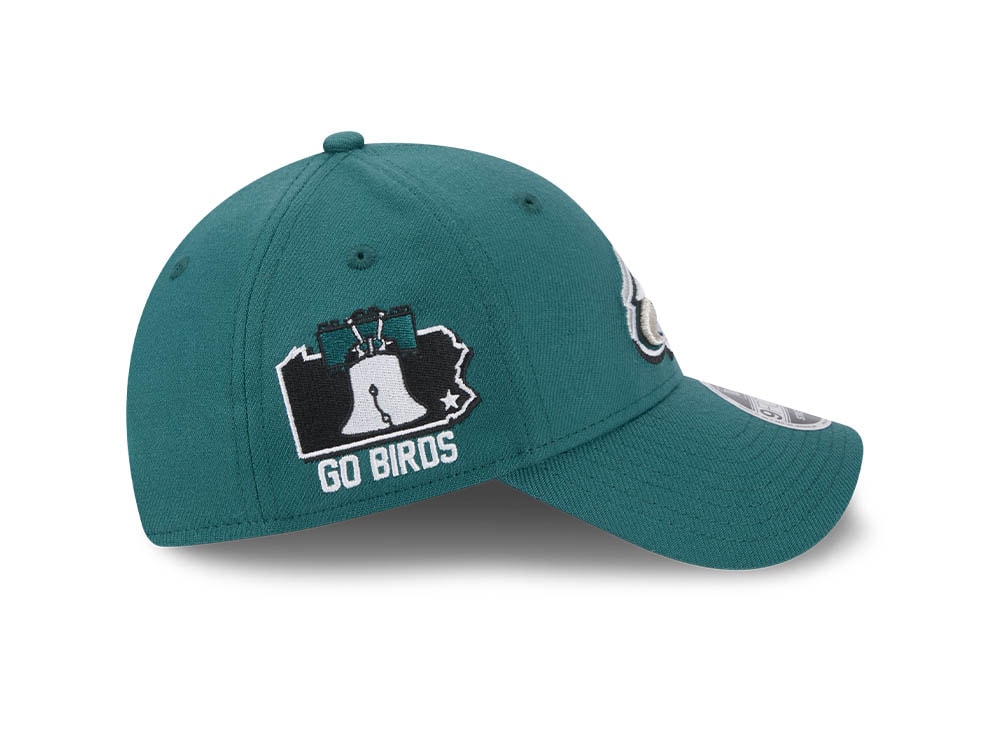 New Era Philadelphia Eagles NFL24 Draft 9Forty Stretch Snapback Cap