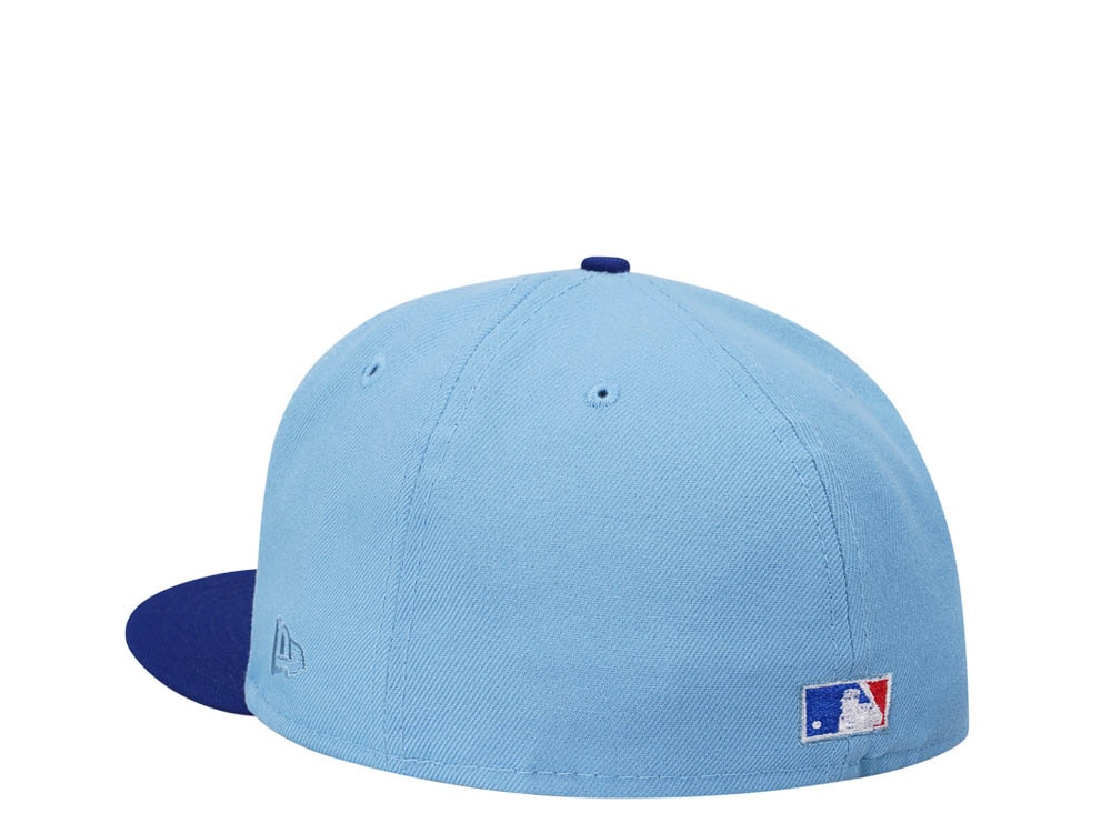 New Era Texas Rangers Inaugural Season 2020 Sky Pink Two Tone Edition 59Fifty Fitted Cap