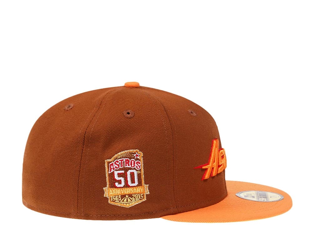 New Era Houston Astros 50th Anniversary Bourbon Volt Prime Edition 59Fifty Fitted Cap