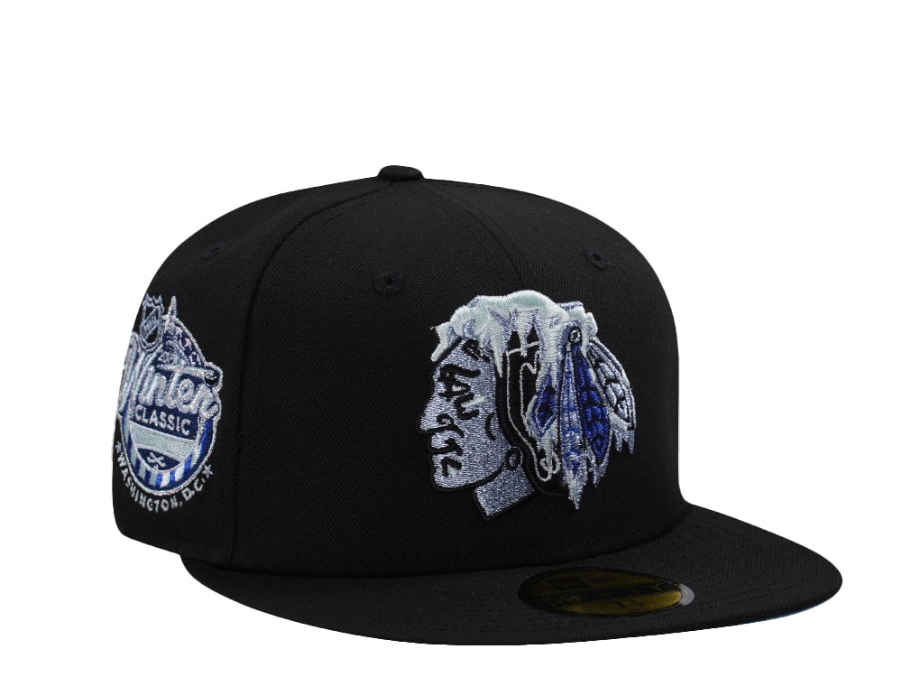 New Era Chicago Blackhawks Winter Classic 2015 Frozen Tundra Edition 59Fifty Fitted Cap