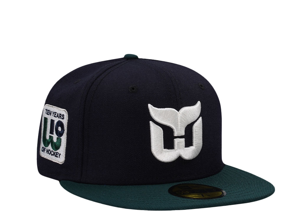 New Era Hartford Whalers 10th Anniversary Two Tone Edition 59Fifty Fitted Cap