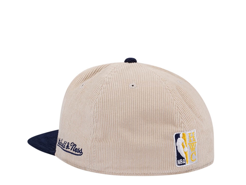 Mitchell & Ness Golden State Warriors All Star 2000 Two Tone Hardwood Classic Cord Edition Dynasty Fitted Cap