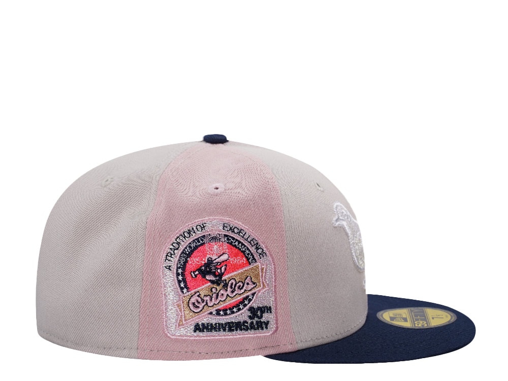 New Era Baltimore Orioles 30th Anniversary Pinwheel Edition 59Fifty Fitted Cap
