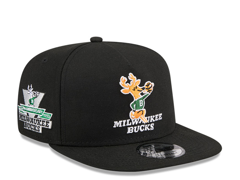 New Era Milwaukee Bucks 25th Anniversary HWC Edition 9Fifty A Frame Snapback Cap