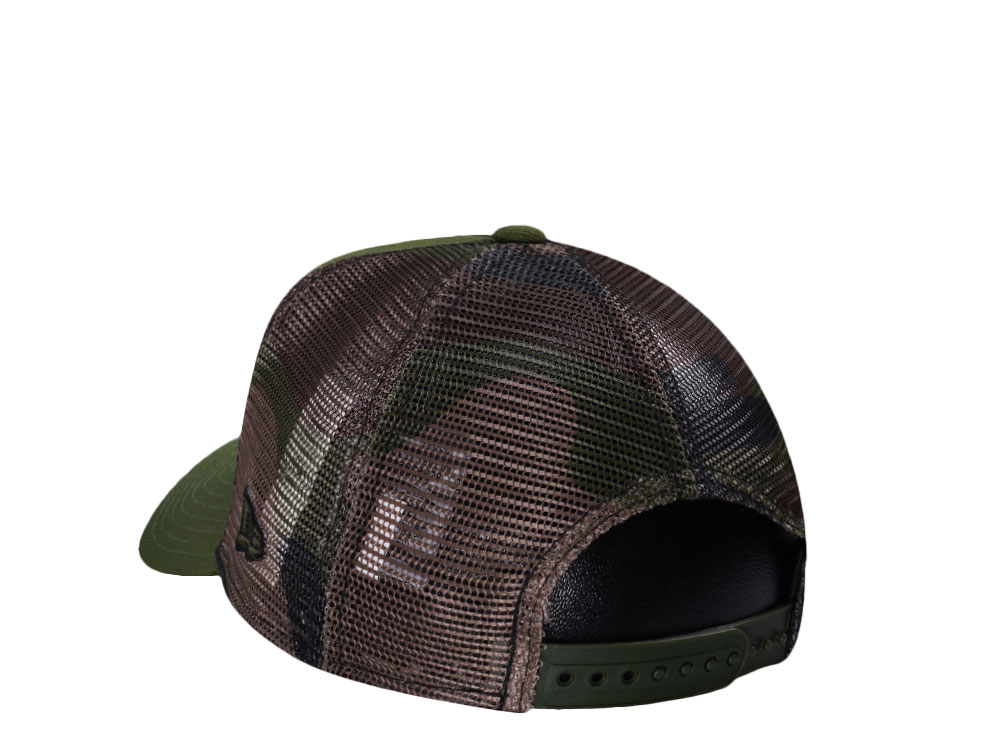 New Era Buffalo Sabres Rifle Camo Trucker Edition 9Forty A Frame Snapback Cap
