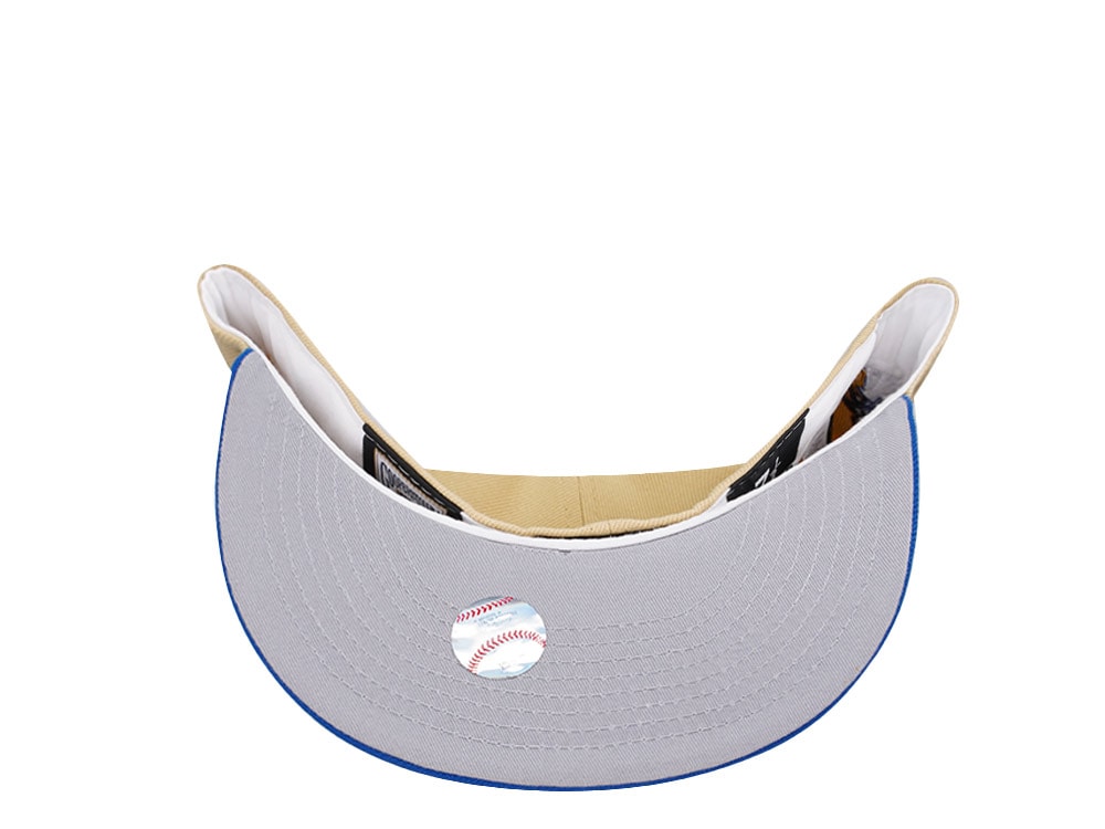 New Era Milwaukee Brewers All Star Game 2002 Vegas Gold Two Tone Edition 59Fifty Fitted Cap