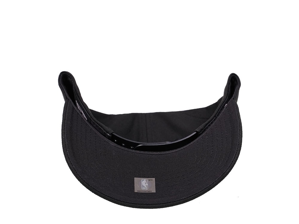 New Era Miami Heat Black on Black Edition 9Forty Snapback Cap