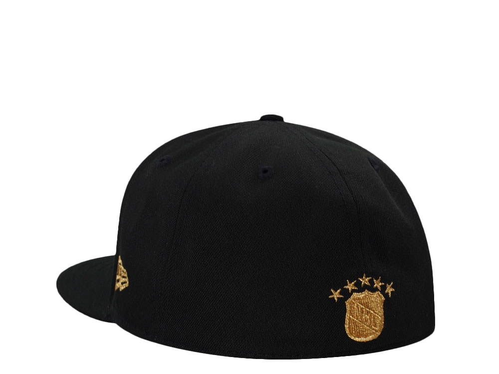New Era Florida Panthers 30th Anniversary 24K Black Prime Edition 59Fifty Fitted Cap