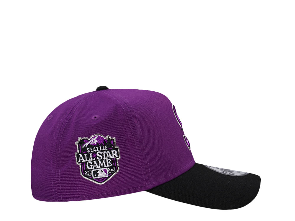 New Era Seattle Mariners All Star Game 2023 Grape Two Tone Edition 9Forty A Frame Snapback Cap