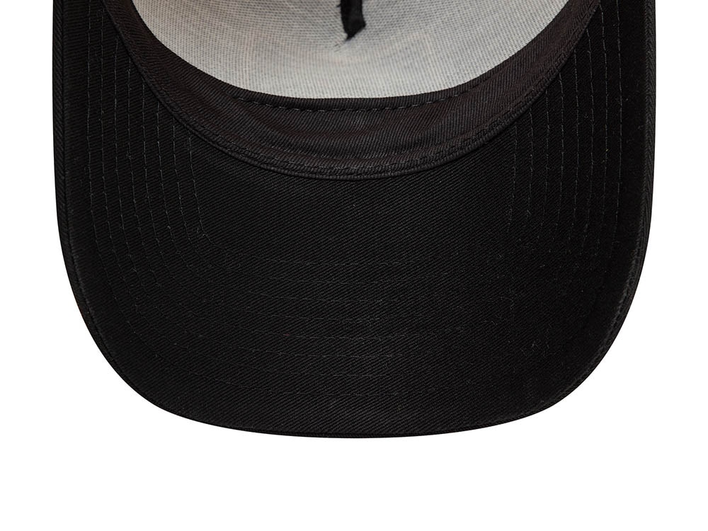 New Era Beat The Heat Summer Patch Black 9Forty A Frame Trucker Snapback Cap