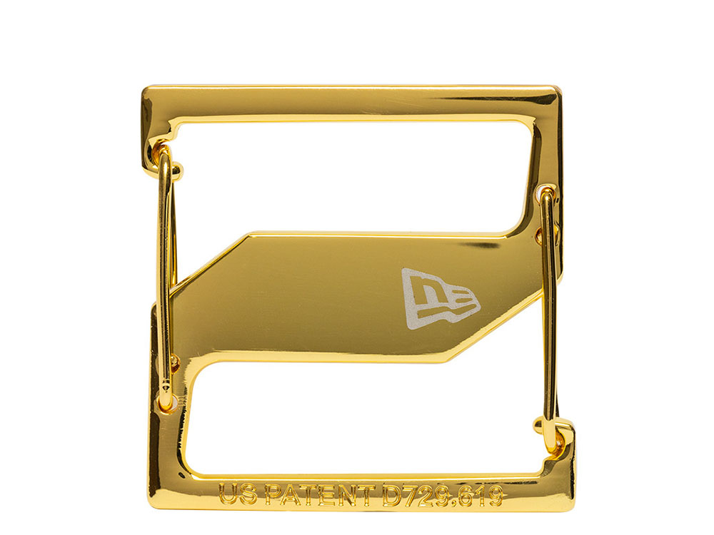 New Era Cap Clip Gold