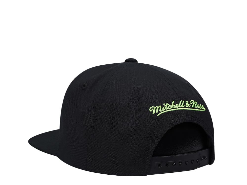 Mitchell & Ness Orlando Magic Slime Drip Hardwood Classic Snapback Cap