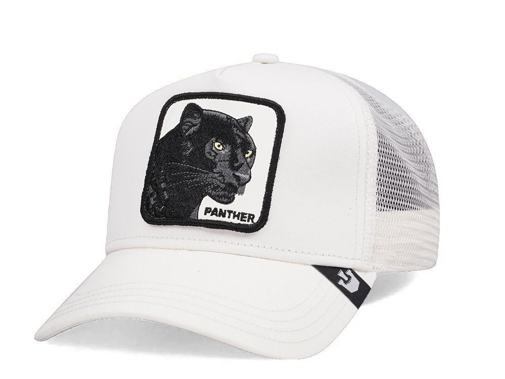 Goorin Bros The Panther White Trucker Snapback Cap