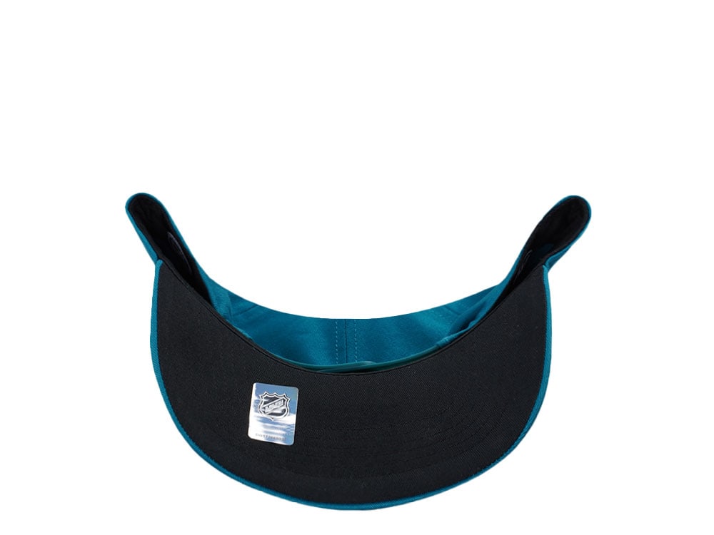 47Brand San Jose Sharks Teal Hitch Edition Snapback Cap