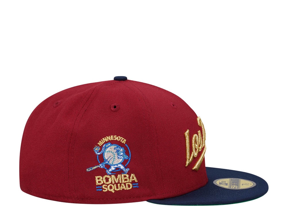 New Era Minnesota Twins Bomba Squad Golden Prime Two Tone Edition 59Fifty Fitted Cap