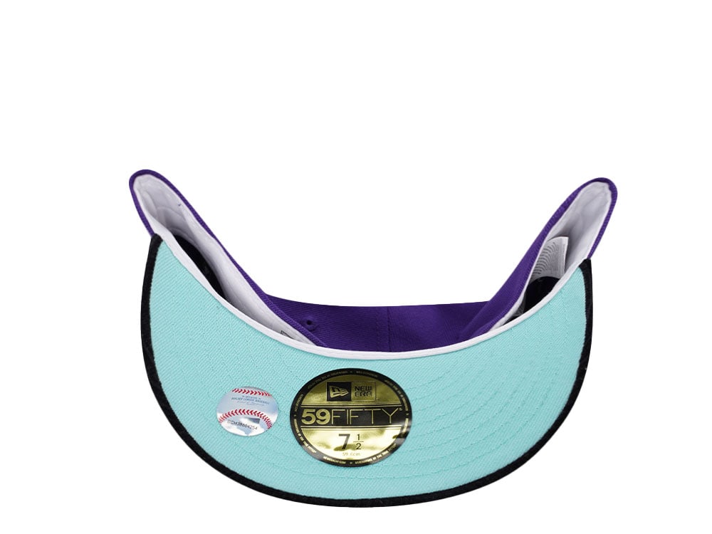 New Era Arizona Diamondbacks 20th Anniversary Cord Visor Edition Purple 59Fifty Fitted Cap