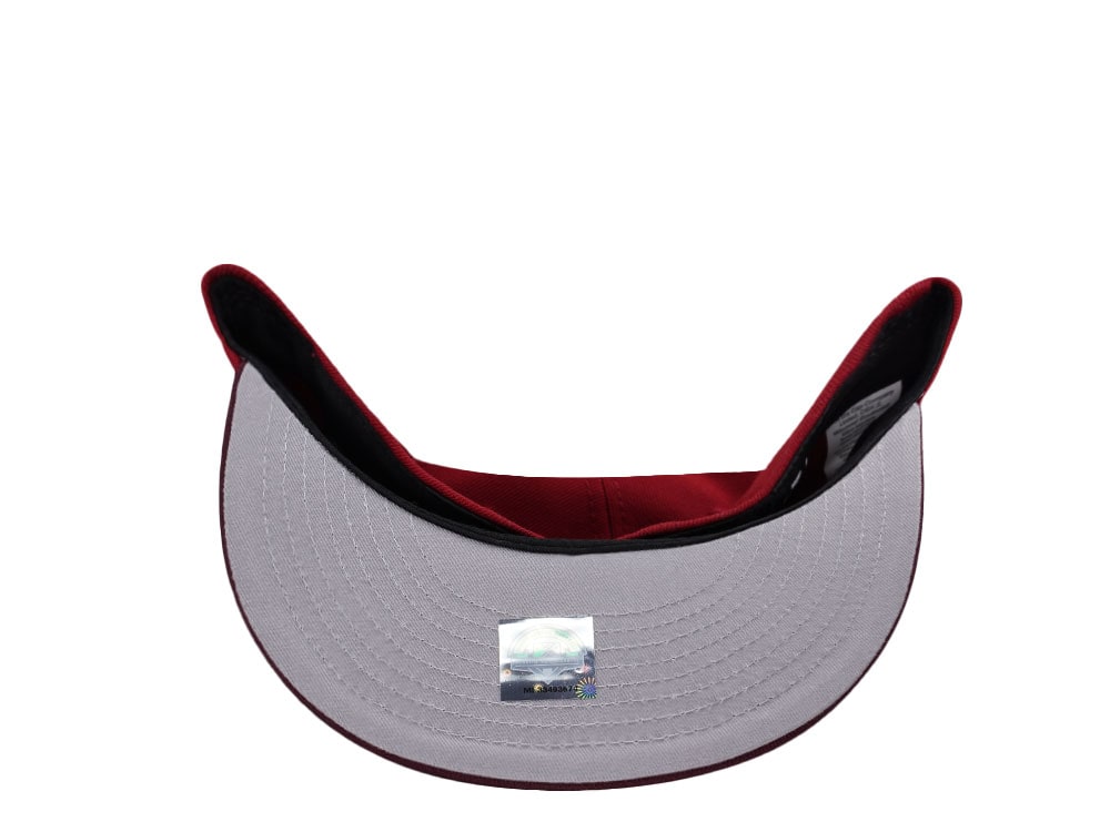 New Era Great Lakes Loons Pepinillos Picantes Red Two Tone Edition 59Fifty Fitted Cap