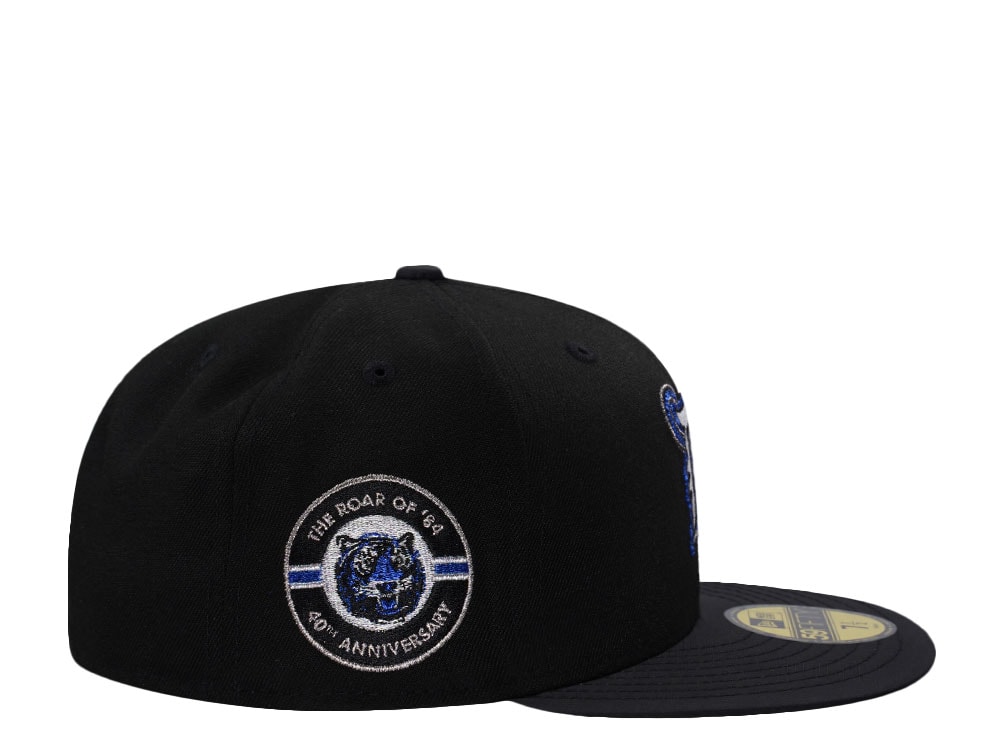 New Era Detroit Tigers 40th Anniversary Black Ripstop Two Tone Edition 59Fifty Fitted Cap
