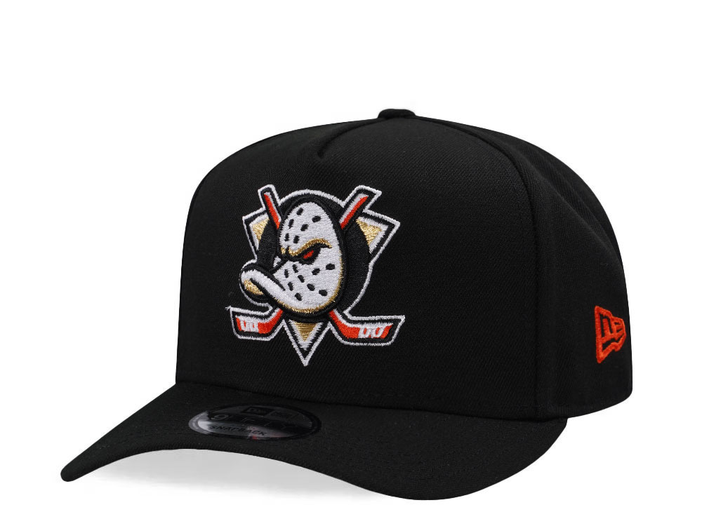 New Era Anaheim Ducks Black Classic Edition 9Fifty A Frame Snapback Cap
